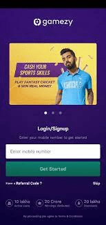 gamezy login